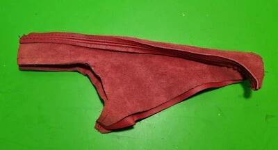 Morgan Aéro 8 Frein à Main Soufflet Cuir Rouge Coquelicot Neuf Véritable A430118 - Photo 1/3