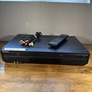 SONY SLV-D281P DVD VHS Combo Player & VCR Recorder w/ Remote Tested - Excellent - Picture 1 of 13
