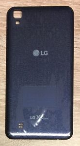 Original Akkudeckel LG X-Power K220 Cover Akkufachdeckel schwarz blau