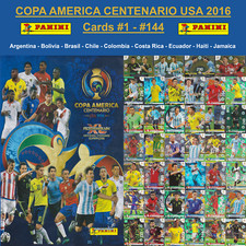 Panini Copa America 2016 Adrenalyn XL - Cards #1 - #144