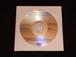 DELL Latitude XT D430 D530 D531 D630 D631 D830 Vista DRIVERS DVD CD Disc - Picture 1 of 1