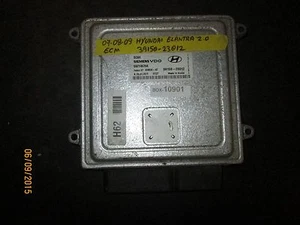 07-09 HYUNDAI ELANTRA 2.0 ECM #39150-23012 BOX-10901 *See item description* - Bild 1 von 2