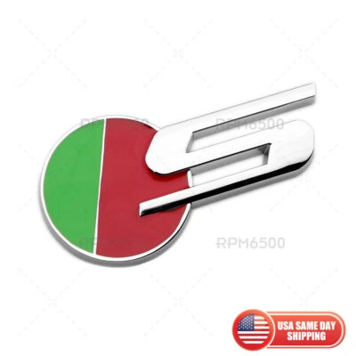For Jaguar Rear Liftgate Tailgate Bumper S Sport Nameplate Emblem Badge Chrome - Image 1 of 4