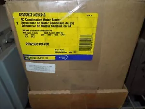 Sq D 1ph Size 0 Combination Starter Breaker Disconnect NEMA 1 Enclosure Surplus - Picture 1 of 7