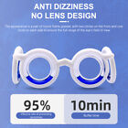 Anti-Sickness Glasses Without Lens Detachable Lightweight Anti Vertigo Glasses
