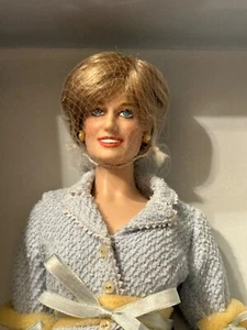 The Franklin Mint DIANA THE PEOPLE'S PRINCESS Portrait Of A Bridal Princess Doll - Picture 1 of 7