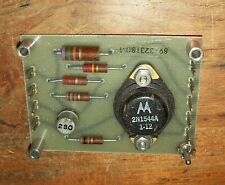 2N1308 & 2N1544 & A transistors germanium + résistances sur circuit militaire