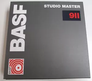 BASF 911 1/4 inch mastering tape Reel to Reel tape 12 inch reel - LOT of 4 - Picture 1 of 8
