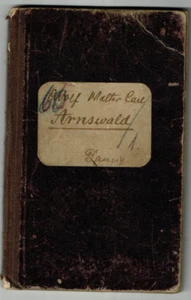 Libro marítimo 1911-1922 Arnswald Gdansk Hamburgo Berlín barco de vapor Dortmund - Imagen 1 de 13