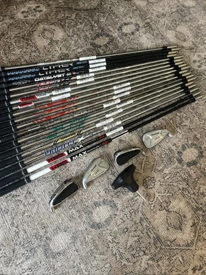 Herramienta Srixon Cleveland Iron Demo 18 ejes y 4 cabezales ejes de montaje bonitos Foto 1 de 4