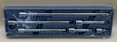 SNAP ON 206AFX 6PC 3/8" DRIVE KNURLED CHROME SOCKET EXTENSION SET (MVP033750) - Image 1 of 3