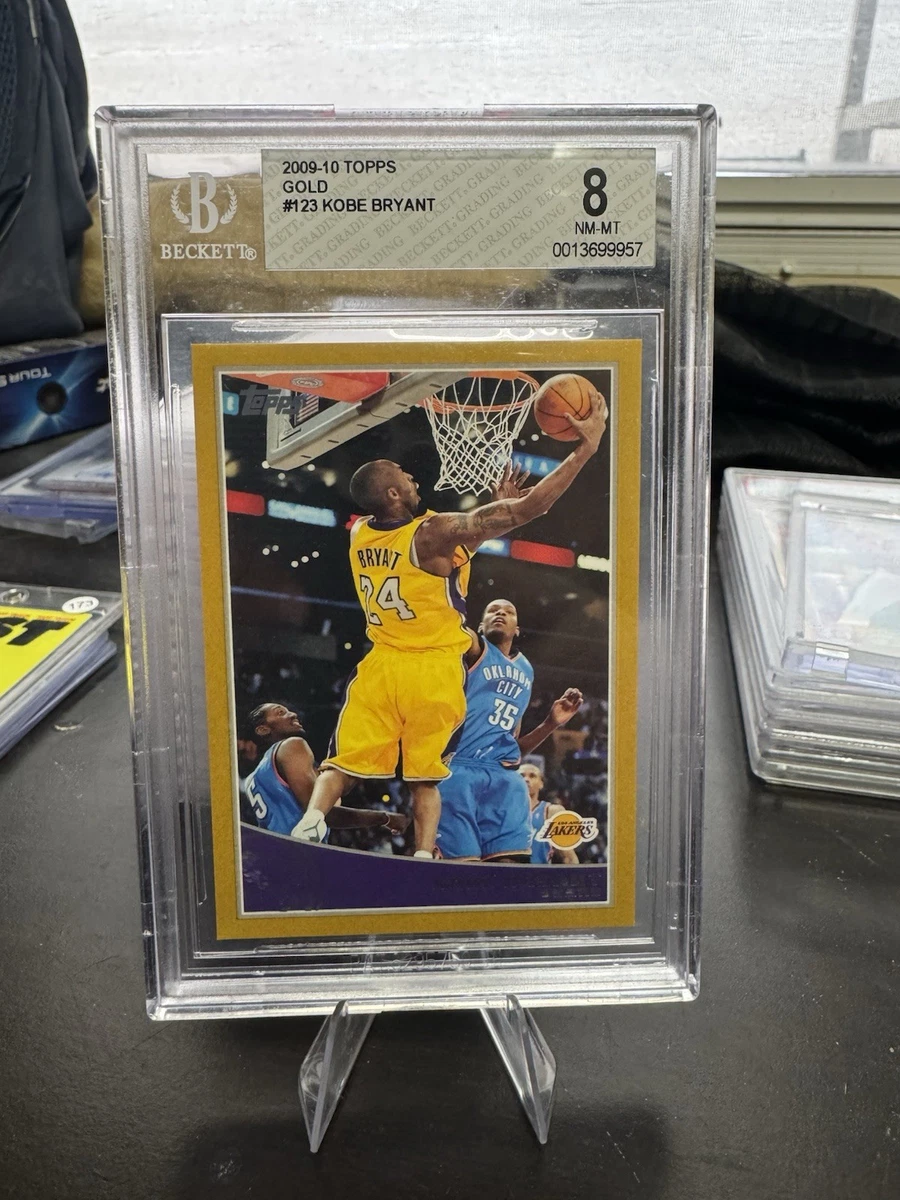Topps Kobe Bryant 8 Graded Basketball Sports Trading Cards