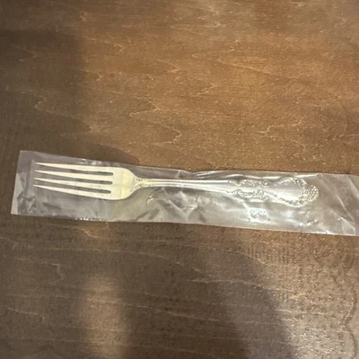 "Tenedor de colección Rogers Old Charleston Sterling 7 1/4"" plata internacional 925 sólido" Foto 1 de 4