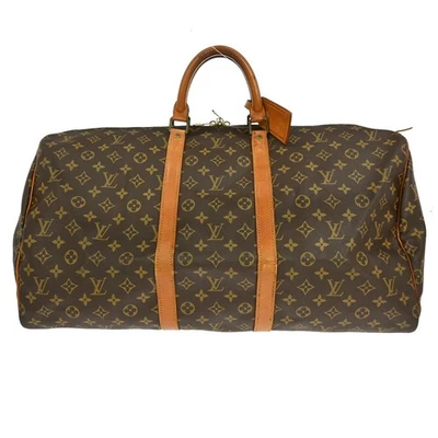 LOUIS VUITTON KEEPALL 55 TRAVEL HANDBAG MONOGRAM M41424 VI883 YQ02602 - Image 1 of 4