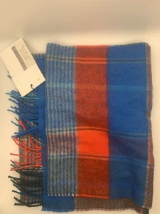Lomond 100% Cashmere Scarf Check 5066 Made In Scotland Approx 68x10 Inch - Picture 1 of 10