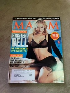 Back Issue of Maxim Magazine March 2006 Kristen Bell - Picture 1 of 1