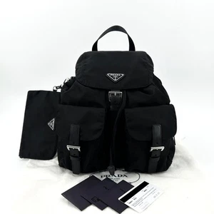 Prada Triangle Logo Nylon Medium Rucksack 1BZ811 134939283 - Bild 1 von 9