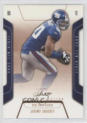 2003 Flair Collection /125 Jeremy Shockey #30 - Image 1 of 2