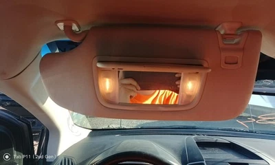 Driver Sun Visor Illuminated Without Sunroof Fits 15-23 EDGE 698473 Foto 1 de 4