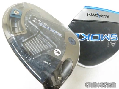 Callaway Paradym Ai Smoke Max Driver 10.5° Cypher Forty 5.0 Light SENIOR +HC NEW - Image 1 of 4