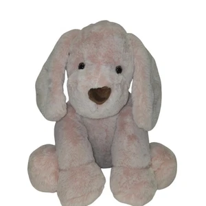 Animal Adventures Peluche Cachorro Perro Rosa Marrón Nariz Flojo Suave 2016 13" - Imagen 1 de 11