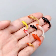 5 St 1:12 Puppenhaus Miniatur Fisch Kunststoff Modell Puppenhaus Dekor Spielzeug