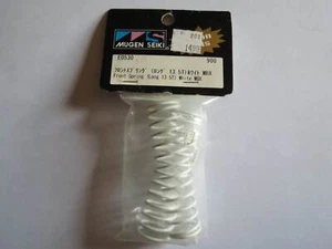 Nuevo Original Mugen MBX5 Delantero Blanco Muelles MBX-5 #E0530 Amortiguador Buggy Par Largo - Imagen 1 de 2