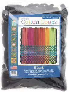 Harrisville Designs Friendly Loom Potholder Cotton Loops 10 Inch Pro Size Loops - Picture 1 of 7