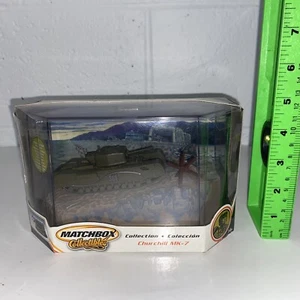 2002 Matchbox Collectibles Churchill MK-7 Beach Assault Tank Ardennes diorama - Picture 1 of 15