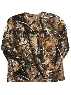 Snap-On Tools LARGE Realtree Camo Long Sleeve Cotton Shirt Hunting Outdoors - Image 1 of 4