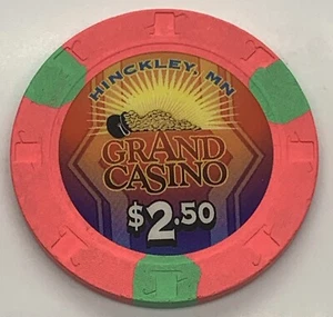 Chip Hinckley Minnesota H&C Grand Casino $2,50 - Imagen 1 de 4