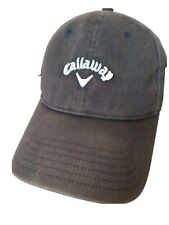 Callaway Denim Golf Hat Gray Adjustable Strap 