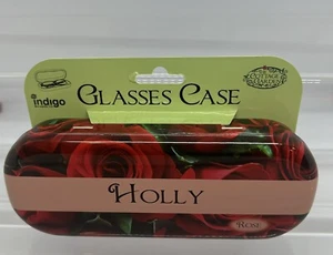 New Women’s Rose Glasses Case & Personalised Name ‘Holly’ (Cannot Customise) - Picture 1 of 6
