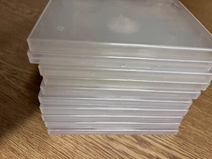 10 DVD Hüllen Transparent | Leerhülle, Aufbewahrungshüllen gute Qualität - Afbeelding 1 van 3