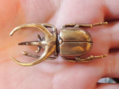 Brass Beetle Bug 3D - Image 1 of 3