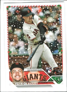 2023 Topps Holiday Patrick Bailey RC ROOKIE CARD #H122 Giants - Picture 1 of 1