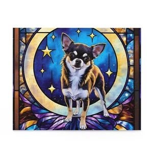 Chihuahua Puzzle, 120, 252, 500 Teile Buntglaspuzzle, Chihuahua Geschenk - Bild 1 von 4