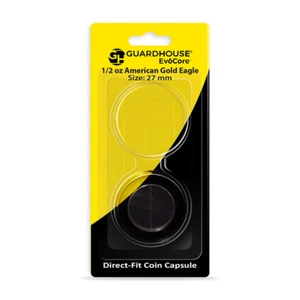 Guardhouse 1/2 oz American Gold Eagle Direct Fit Coin Capsule (1) - Picture 1 of 1