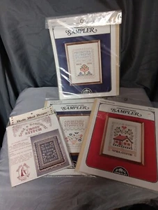 Cross Stitch Kit Lot 3 Astor Place 1 Needle Maid Designs - Picture 1 of 9