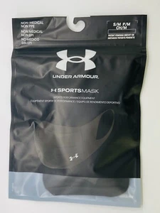 Under Armour Sport Gesichtsmasken, Größe S/M - Schwarz UA Neu - Bild 1 von 2