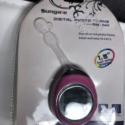 SUNGALE DIGITAL PHOTO FRAME KEY CHAIN POCKET SIZE MODEL  JC 150 - Image 1 of 4