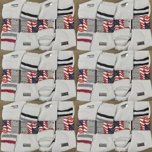 60 PAIRS OF MENS WHITE SPORT SOCKS ASSORTED SIZE 6-11 WHOLESALE JOB LOT - Picture 1 of 1