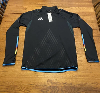 Adidas Tiro Pro Top World Cup Mens Size Medium Black Soccer Track $120 Retail - Image 1 of 3