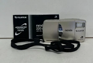 FujiFilm Camera Nexia 220IXZ Film camera 35mm Point & Shoot w/ Flash Untested - Picture 1 of 9