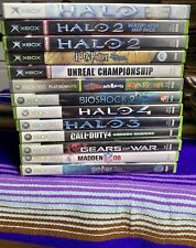 Xbox 360 & Original Game Lot! HALO 1-4 Bioshock 2 Unreal COD Gears of War *AS-IS