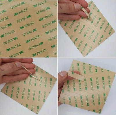 3M 300LSE double sided Self Adhesive sticky pads, 0.17mm thick, phone repair pad - Image 1 of 4