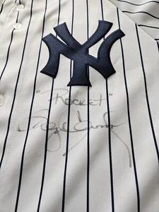 Roger Clemens "Rocket" Autographed number 22 Jersey with Hologram - Picture 1 of 14