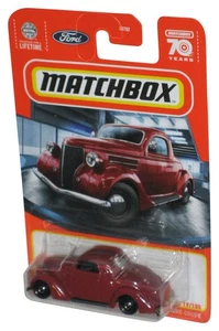 Matchbox 1936 Ford Coupé (2023) Mattel Rojo Die-Cast Coche Juguete 19/100 - Imagen 1 de 1