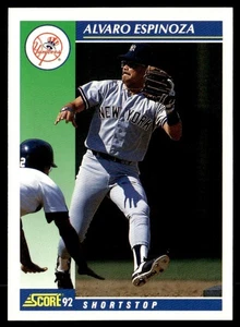 1992 Score Alvaro Espinoza New York Yankees #41 - Bild 1 von 2