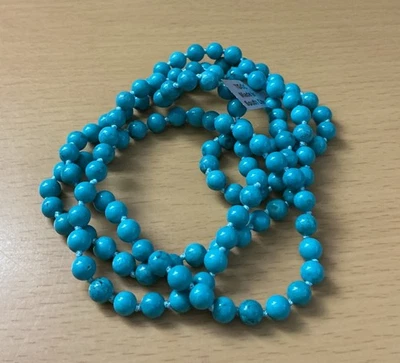 TGGC Turquoise Necklace/92cm long / New with Tags - Image 1 of 4